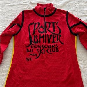 Red Sports d'Hiver Ski Club Pullover